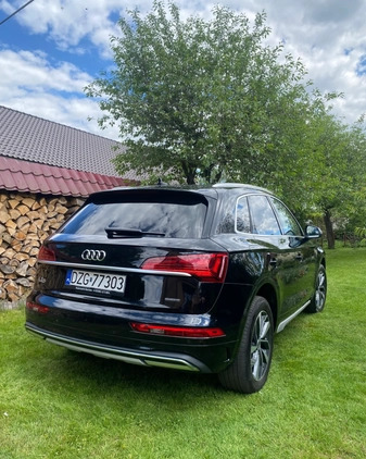 Audi Q5 cena 169000 przebieg: 51900, rok produkcji 2021 z Zgorzelec małe 106